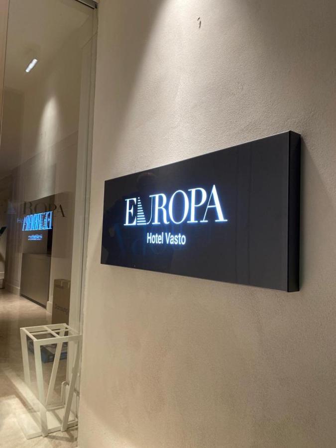 Europa Hotel Vasto Bagian luar foto