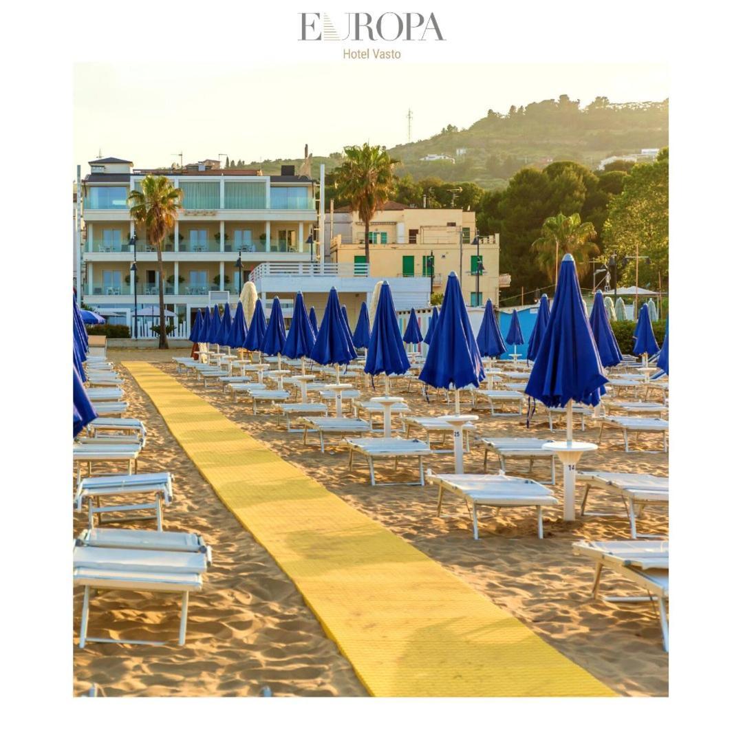 Europa Hotel Vasto Bagian luar foto